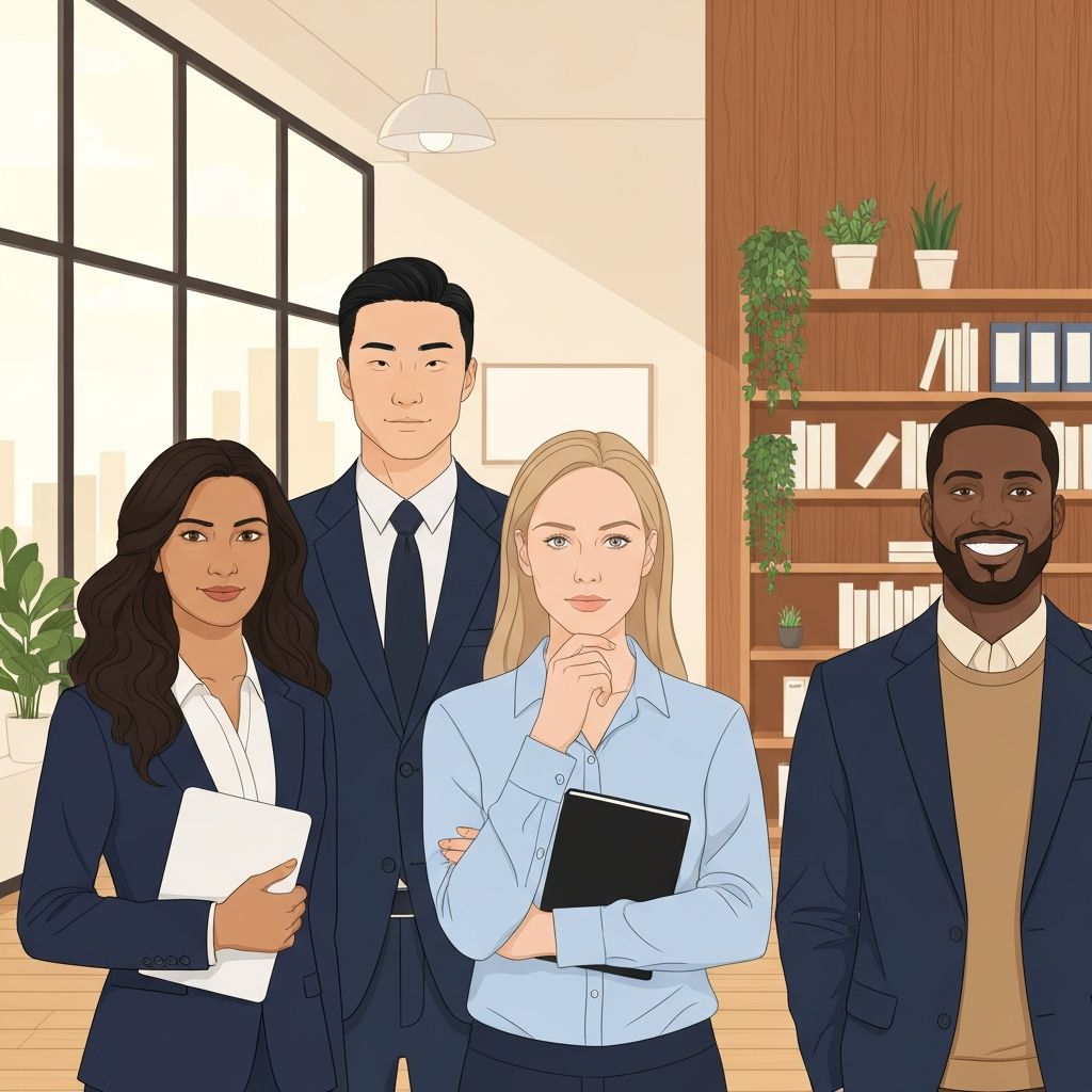 Diverse leaders ascending together in leadership development